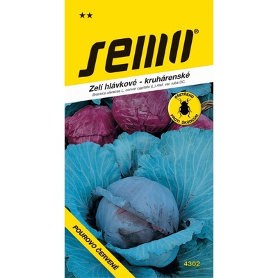 Zelí kruhárenské - Pourovo červ. 0,8g
