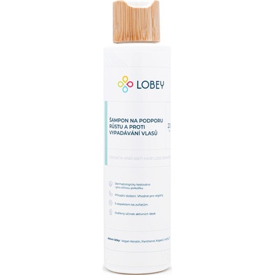 Lobey Šampón na podporu rastu a proti vypadávaniu vlasov 200 ml