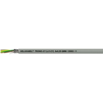Helu 20016-500 datový LiYCY 27 x 0.14 mm² šedá 500 m