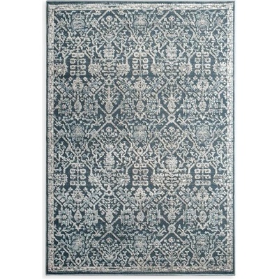 Takoy Koberec 120x170 cm tmavě modrý, krémový s ornamentálním vzorem ELORA 6-HF-489335 | 120 x 170 cm