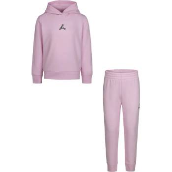 Air Jordan Суичър Air Jordan Fleece Hoodie and Jogger Tracksuit Set - Pink/Black