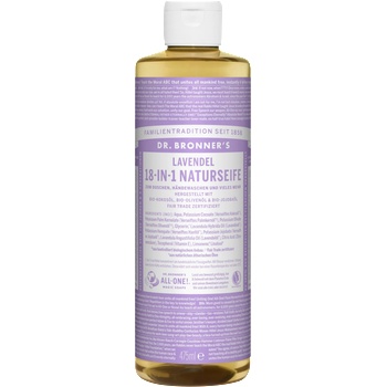 Dr. Bronner's 18in1 Натурален сапун - Лавандула - 475 мл