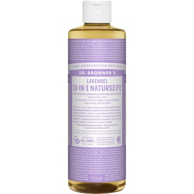 Dr. Bronner's 18in1 Натурален сапун - Лавандула - 475 мл