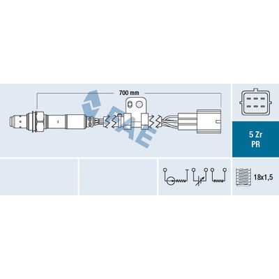 FAE Lambda sonda 75090