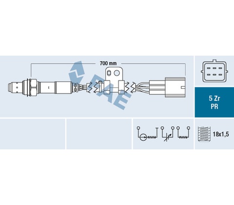 FAE Lambda sonda 75090