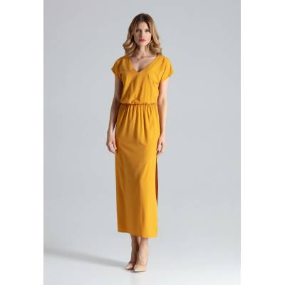 Figl Dress M668 Mustard