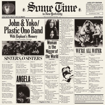 LENNON JOHN - SOME TIME IN NEW YORK CITY LP