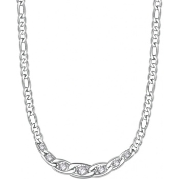 Brosway Nadčasový oceľový náhrdelník s kryštálmi symphonia BYM97