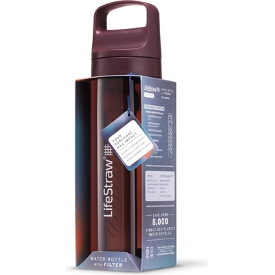 LifeStraw Go 2.0 Merlot Me Away LGV422MRWW 0,65l