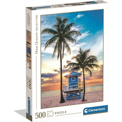 Clementoni - Puzzle Miami Beach, Florida - 500 piese