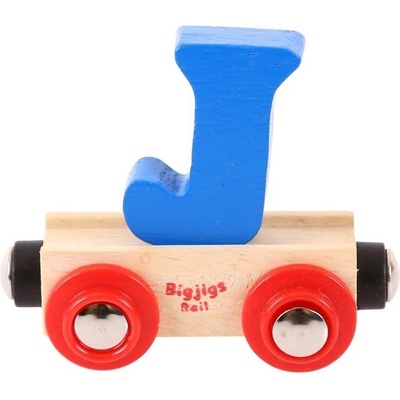Bigjigs vagónik Písmeno J