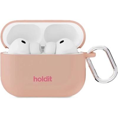 Holdit Калъф Holdit Silicone Case Solid AirPods Pro 3 Bare Pink