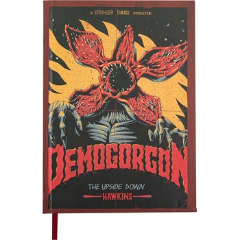 Cinereplicas Тефтер CineReplicas Television: Stranger Things - Demogorgon, формат A5 (CR5182)