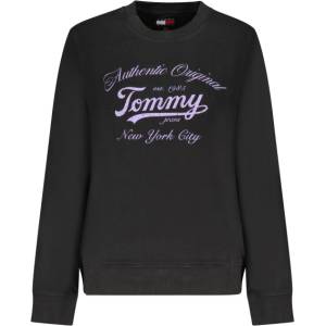 Tommy Hilfiger Дамски суичър с цип tommy hilfiger, Размер m, Цвят Черен (dw0dw20942_nebds)