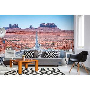 DIMEX ART Самозалепваща се флизелинова фототапета път аризона 375 x 250 см