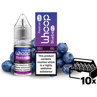 WHOOP SALT Blueberry 10 x 10 ml 20 mg