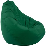 Pufrelax Пуф круша, 320л. , Nirvana Grande, Panama Green, Водоустойчив, Перящ се калъф, Пълнеж от Полистиролни перли (PUF-G-NGR-PEX-GR)