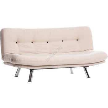 Asir Разтегателен двуместен диван baku в кремав цвят (as3205)