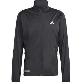 Image 1 of adidas Яке Adidas Men's Ultimate Allover Print Wind. RDY Reflective Slim Fit Performance Running Jacket - BLACK