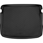 LEMENT Element precisely fitting premium anti-slip boot mat suitable for SEAT Ateca 2016 -> upper loading floor/movable floor | 100% custom-fit anti-slip car mat - HromTech