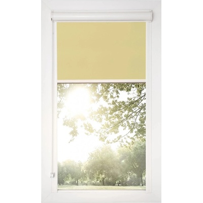 KRPOL Roleta v kazetě zatemňující PG6 Světle žlutá 124 x 150 cm