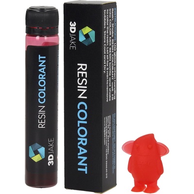 3DJAKE Resin Colorant Transparent Red - 25 g (RCOLOR-TRRED-25)