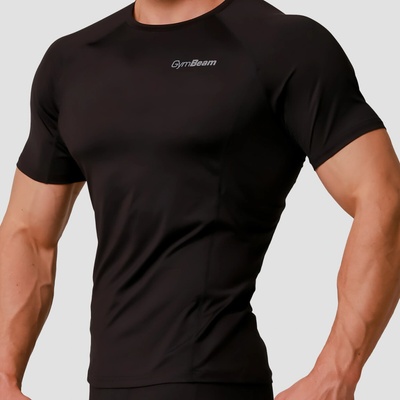 GymBeam Bežecké tričko Pulse Black
