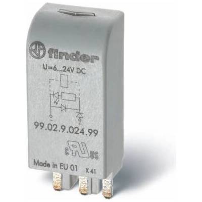 Finder EMC LED modul Green+Waristor 28-60V AC/DC (99.02.0.060.98)