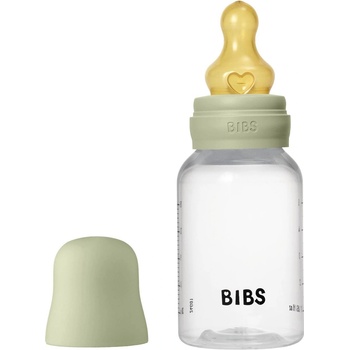 BIBS Бебешка бутилка РР с аксесоари Bibs - Sage, каучук, 150 ml (5016250)