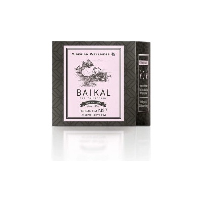 Siberian Wellness Herbal tea № 7. Aktivní rytmus 30 sáčků