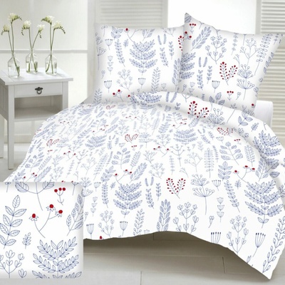 TiaHome Obliečky flanel Rimini140x200 70x90