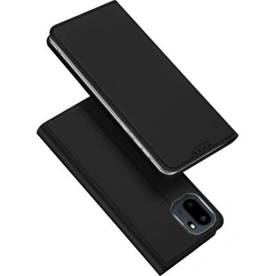 OnePlus Кожен Калъф DUX DUCIS Skin Pro за OnePlus Ace 6T 5G / 15R 5G / Ace 6 5G - Стойка, Слот за карта, Магнитен, Вкл. Протектор - Черен и Син
