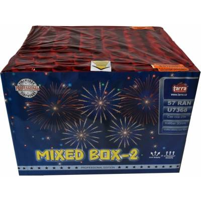 Ohňostroj Baterie výmetnic MIXED BOX 2 57 ran 2 1 TARRA U7368
