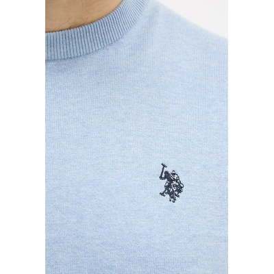 U. S. Polo Assn U. S. Polo Assn. пуловер мъжки от памук DHM KNIT (MUP4551)