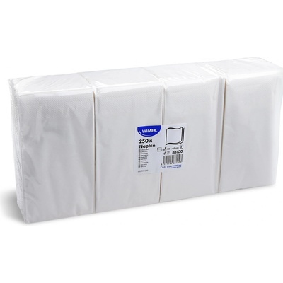 Wimex Ubrousek 1/8 skládání 2V bílý 40x40cm 250ks