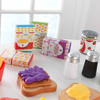 KidKraft sada potravín 115 kusov