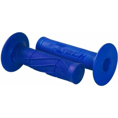 RTECH gripy Wave měkké, modré, pár, délka 118 mm