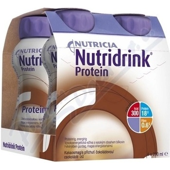 NUTRIDRINK PROTEIN S PŘÍCHUTÍ ČOKOLÁDOVOU POR SOL 4X200ML