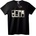 NOONEBRAND Тениска Геометрична 2022 - 2XL, White
