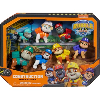 Spin Master Комплект фигури Spin Master Paw Patrol Rubble & Crew - Семейството на Ръбъл (6067084)