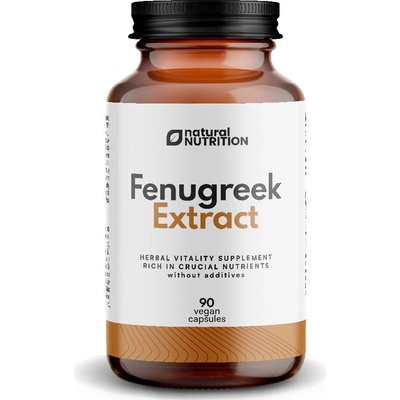 Natural Nutrition Fenugreek extrakt kapsle 90 kapslí