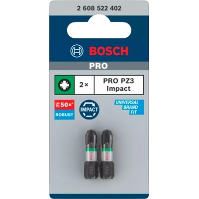 Bosch PZ3 2 ks 2608522402
