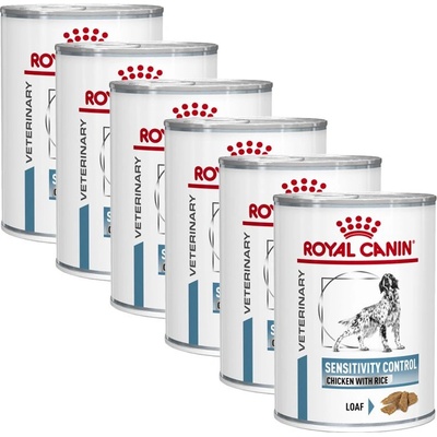 Royal Canin VHN Dog Sensitivity Control Пиле и Ориз Консерва 6 x 410 г