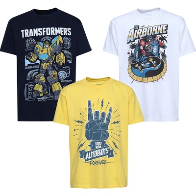 Детска тениска Transformers Optimus & B-Bee Kids T-shirt Pack of 3