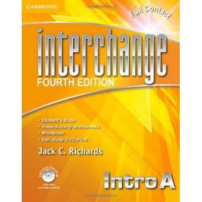 Interchange Fourth Edition Intro: Full Contact A with Self- study DVD-ROM - Jack C. Richards