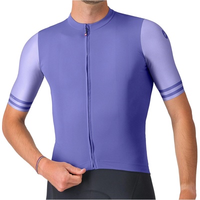 Castelli Мъжка фланелка с къс ръкав за колоездене Castelli Prologo Lite 2 Jersey Cycling jersey - Ultraviolet - размер XXL (056-3891-0316)