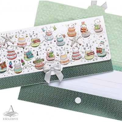 ARGUS Obálka na peníze vánoční luxusní 81-6046 – Zboží Dáma ARGUS Obálka na peníze vánoční luxusní 81-6046 – Zboží Dáma