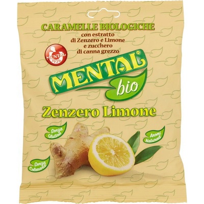 Mental Cukríky Zázvorové Lim. Bio 90 g