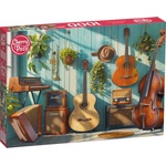 Cherry Pazzi Пъзел Cherry Pazzi от 1000 части - Гаражни мелодии (30899)