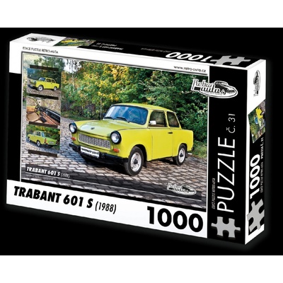 Retro-auta č. 31 Trabant 601 S 1988 1000 dielov